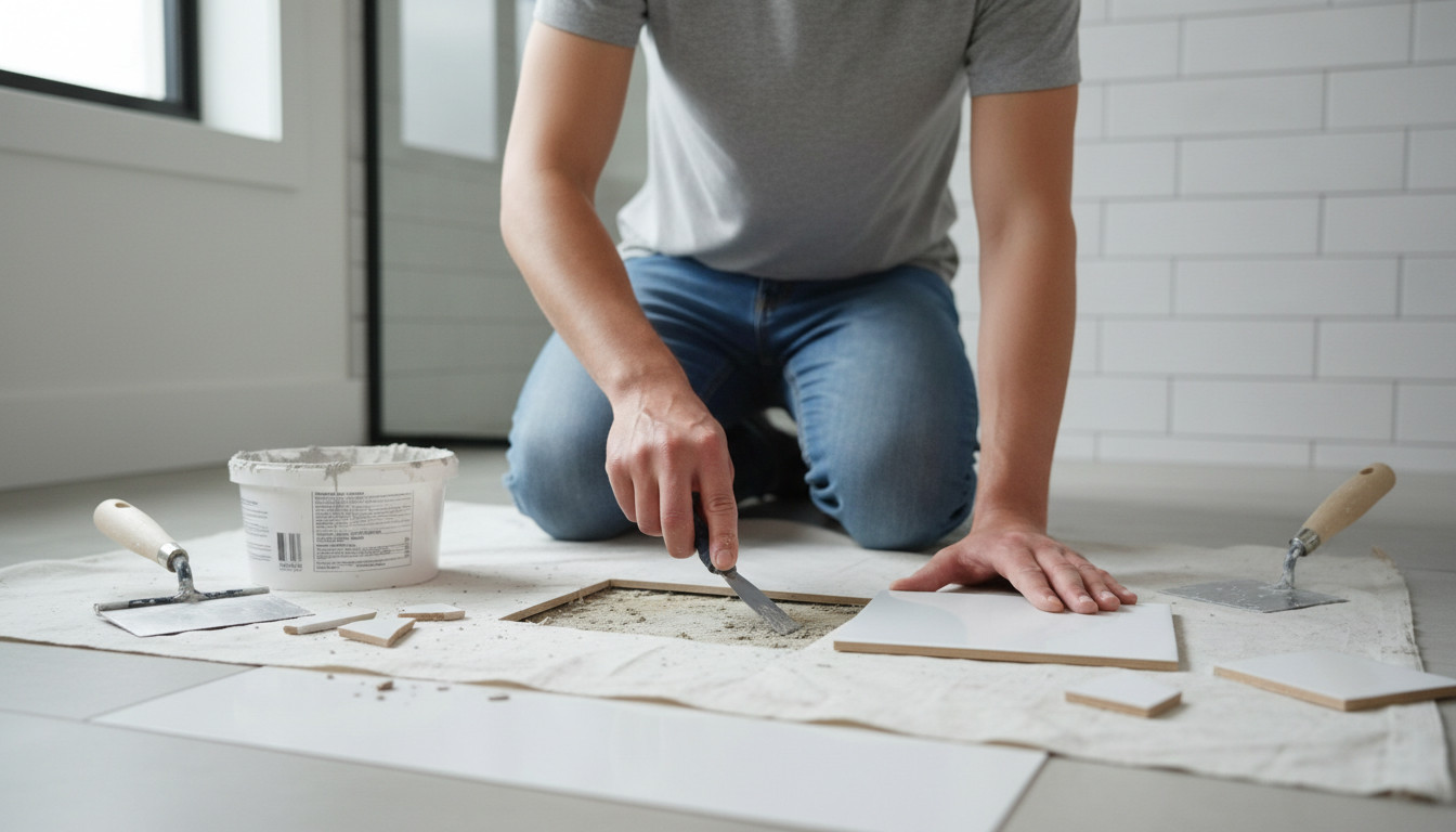 Reparar azulejo solto ou quebrado: Guia Completo e Rápido para Fazer Você Mesmo! 02