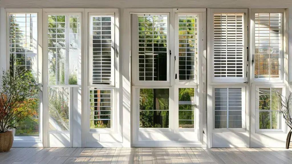 Tipos de esquadrias por modo de abertura