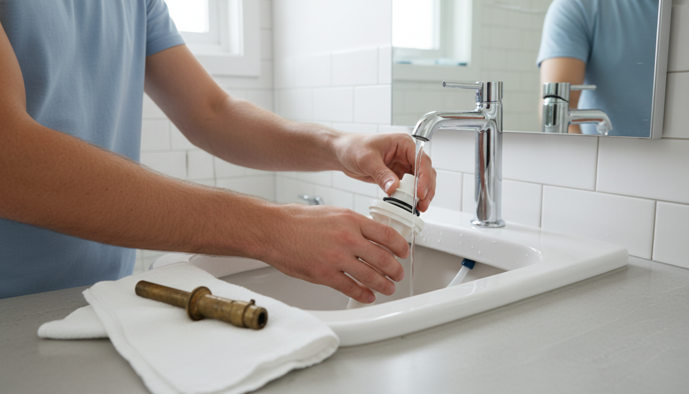 Trocar válvula de descarga: Acabe com vazamentos e economize água com nosso passo a passo! 02