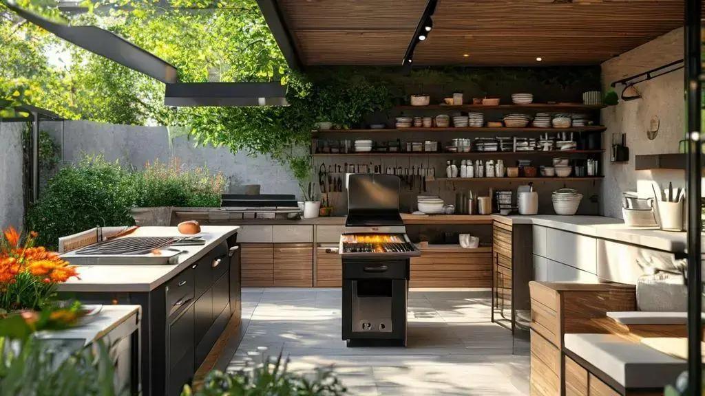 Uso prático: organização e rotina na área gourmet