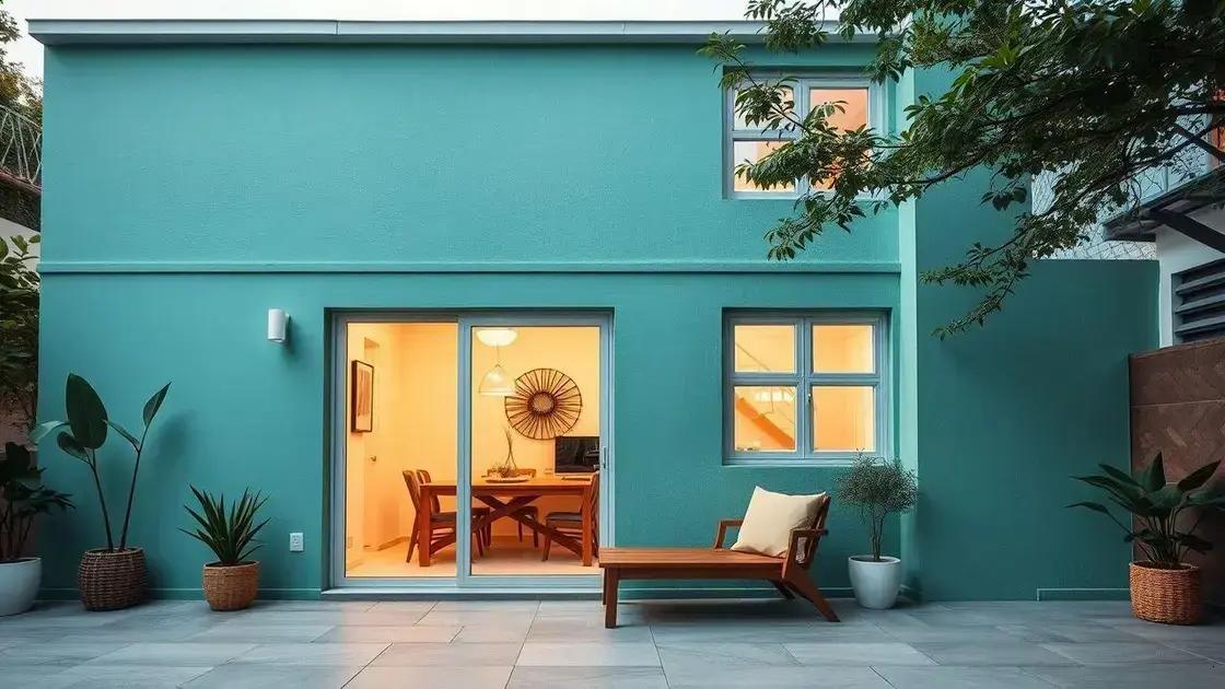 Como escolher a cor ideal para parede externa