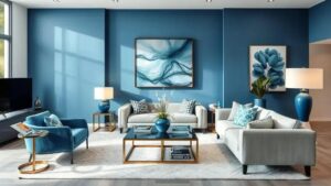 Como usar azul petróleo na decoração de cada cômodo da sua casa