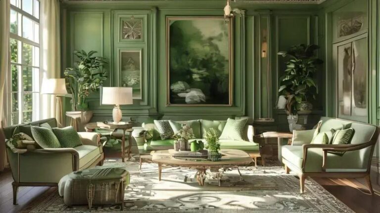 Como usar tons de verde na decoração da sua casa