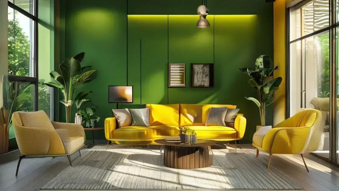 Cores que combinam com tons de verde