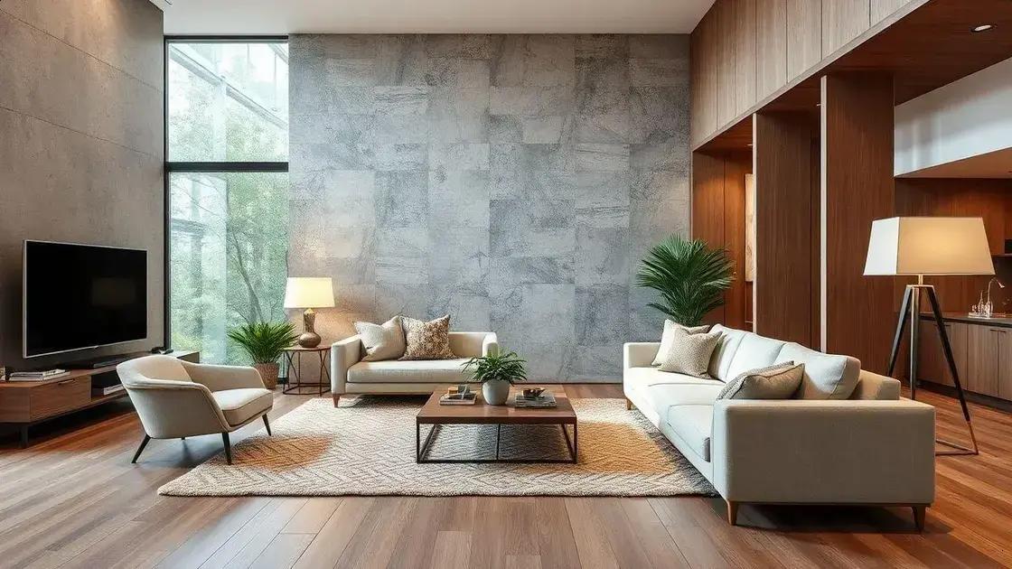 Materiais e acabamentos que valorizam o ambiente