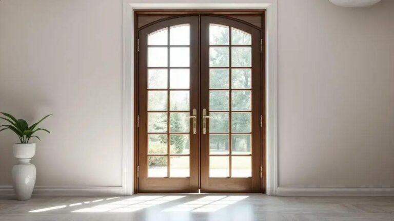 Porta francesa: vantagens, formatos e dicas para usar no décor 1 Porta francesa: vantagens, formatos e dicas para usar no décor