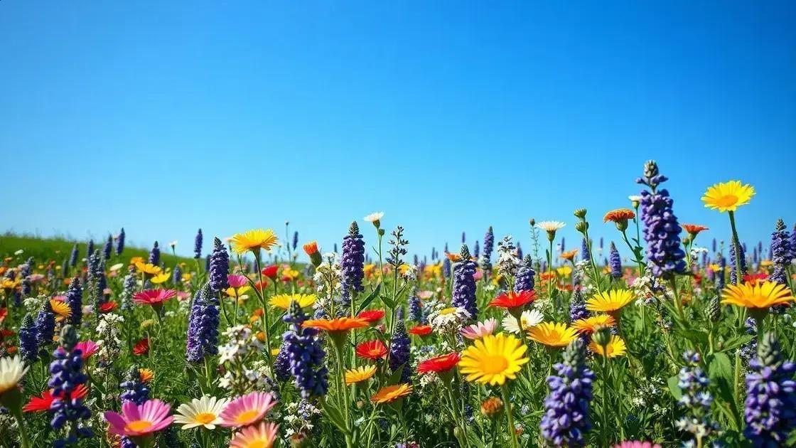 Principais espécies de flores do campo