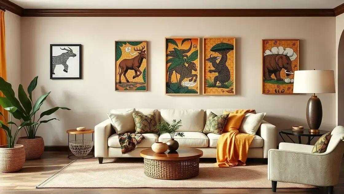 Quais cores combinam com estampas africanas?