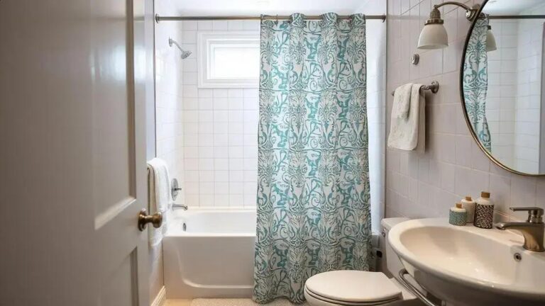 As Melhores Cortinas de Banheiro Para Espaços Pequenos