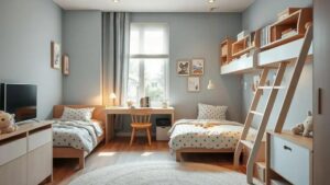 Camas para crianças: soluções práticas para pequenos espaços