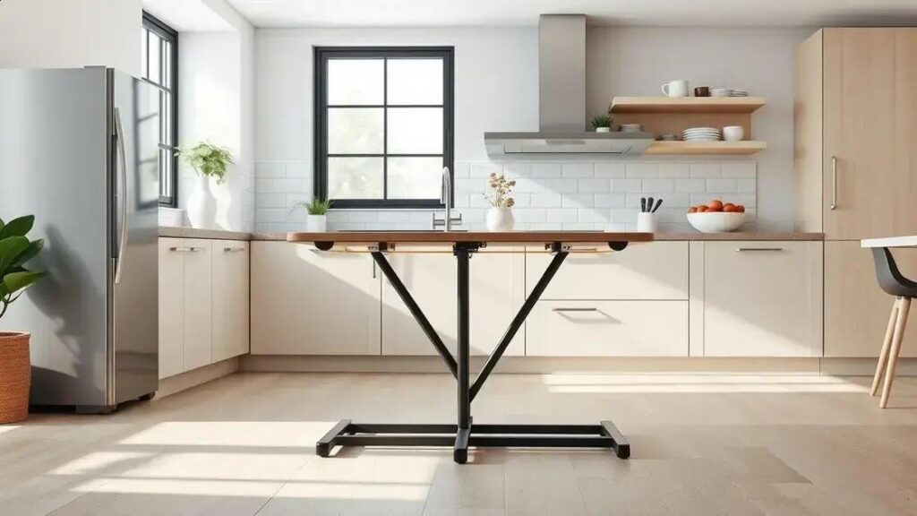 Como a mesa dobrável pode transformar seu espaço em casa