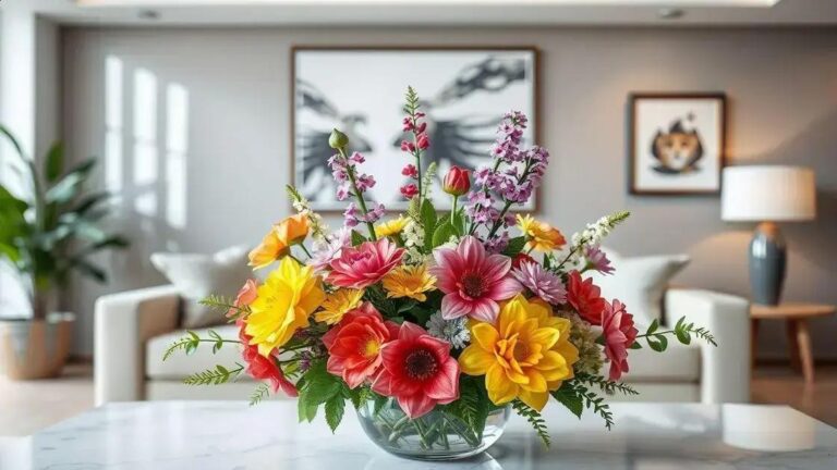 Como escolher e usar flores artificiais na decoração da sua casa