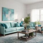 Como Usar Azul Turquesa na Decoração: Dicas e Combinações