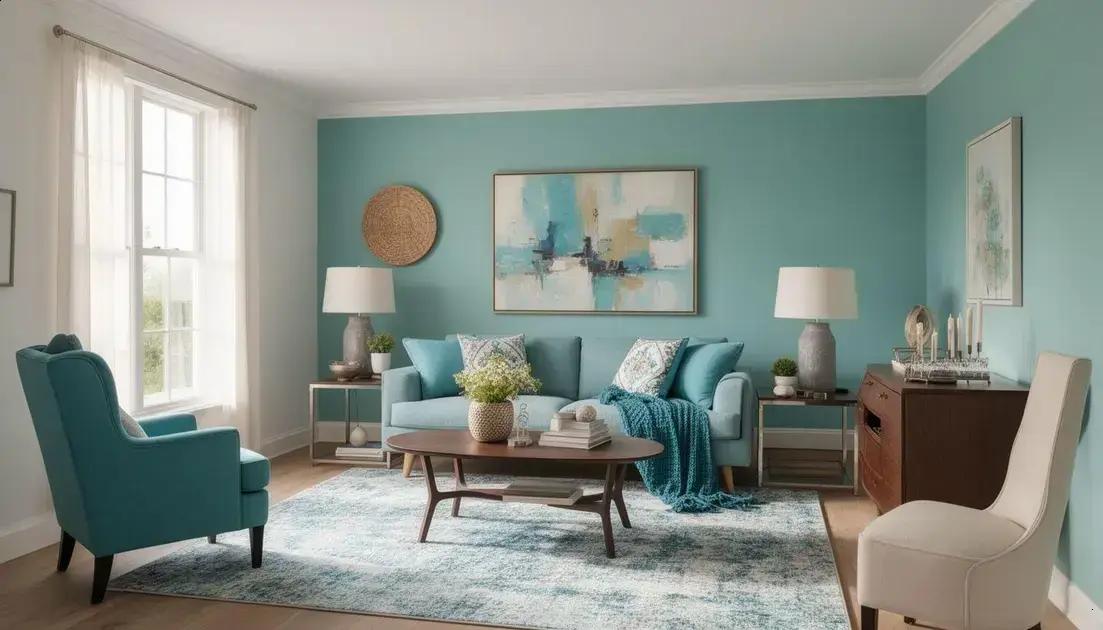 Como usar o azul turquesa na decoração do lar?