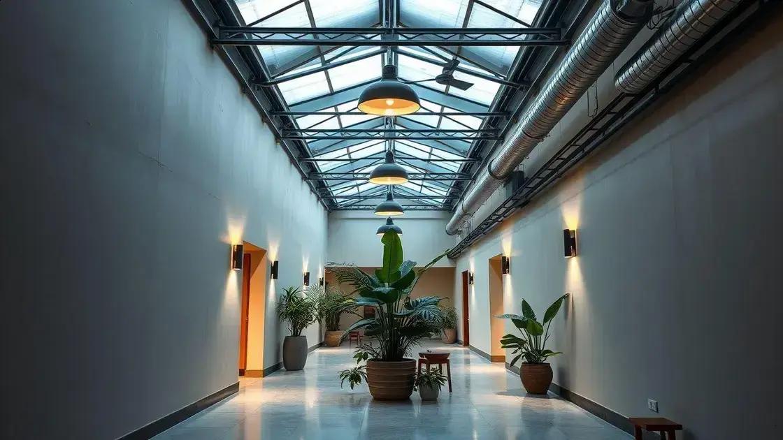 Como valorizar corredores com arandelas industriais