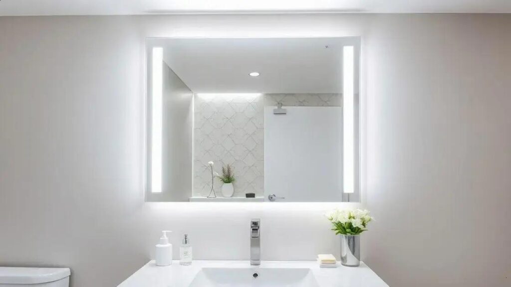 Descubra a nova linha de espelhos de LED da Leroy Merlin