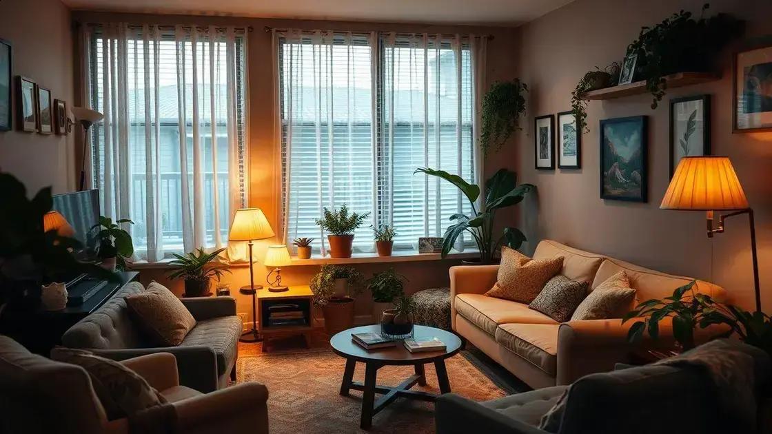 Elementos Essenciais para Criar uma Sala Íntima