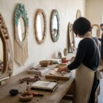 espelhos decorativos feitos em casa