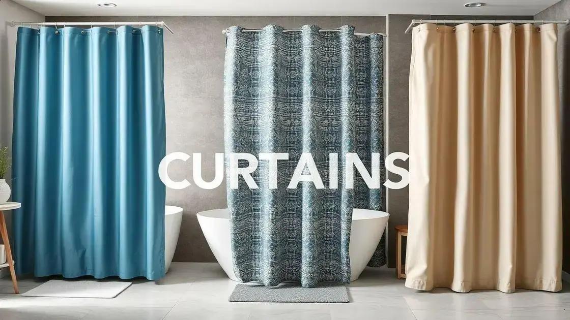 Materiais e Tipos de Cortinas Pesadas