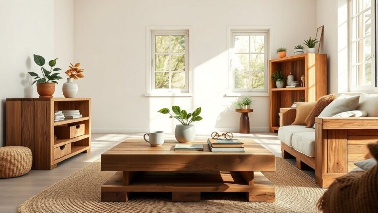 móveis com pallet ou madeira reaproveitada