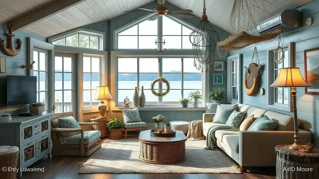 O Estilo Lake House e o Uso de Elementos Náuticos