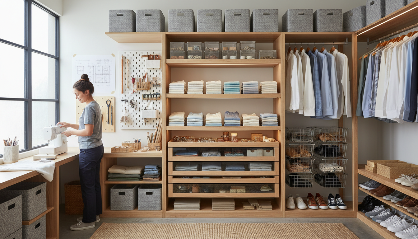 organização inteligente e armários diy 1