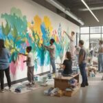 Participe do mural colaborativo na Leroy Merlin Anália Franco