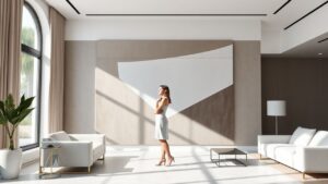 pintura criativa de paredes