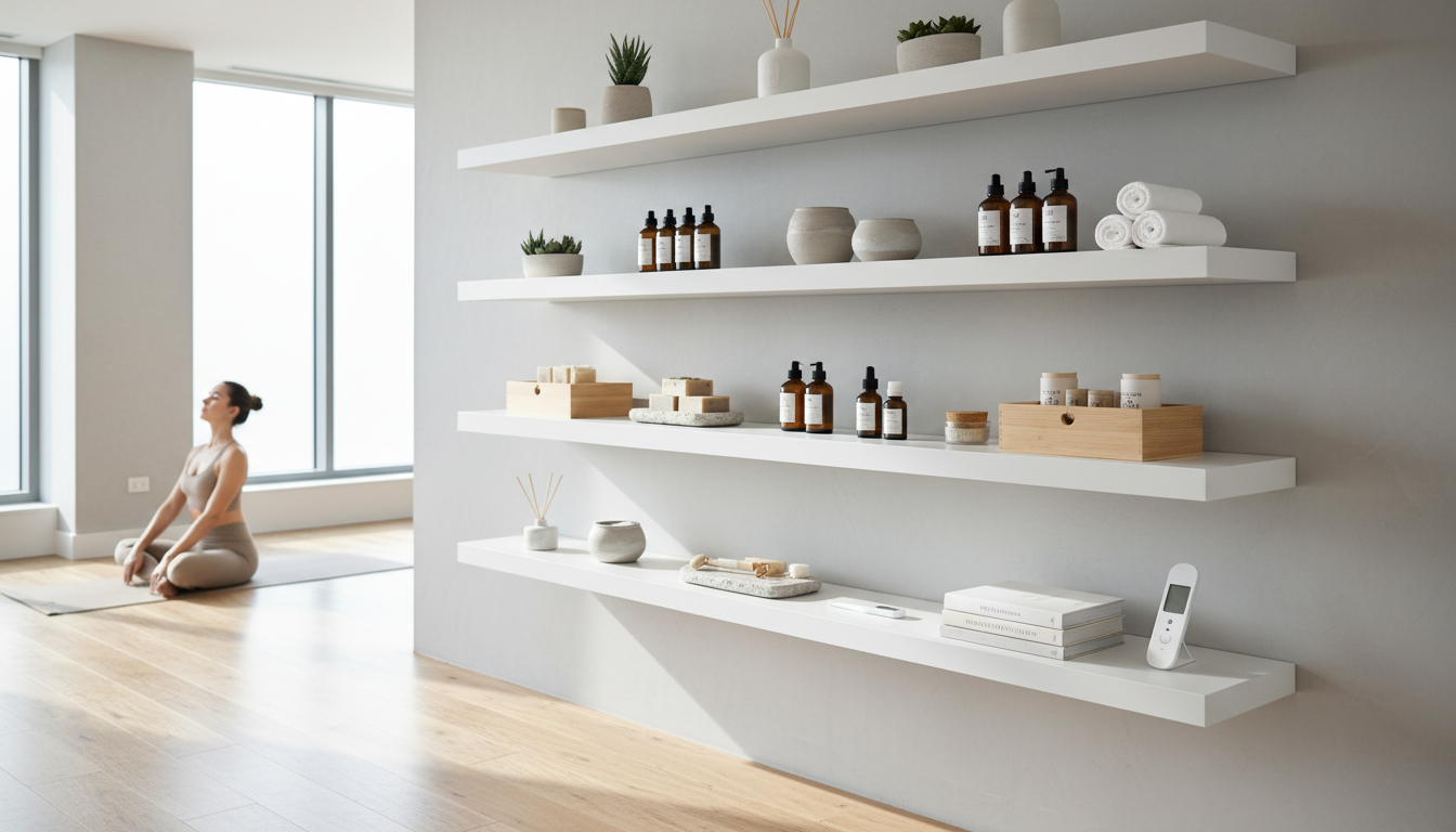 Prateleiras flutuantes minimalistas: Guia Essencial-B Prateleiras flutuantes minimalistas: Guia Essencial-B