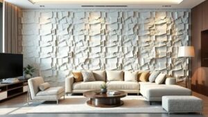 Revestimento 3D: Como Transformar suas Paredes com Estilo e Profundidade