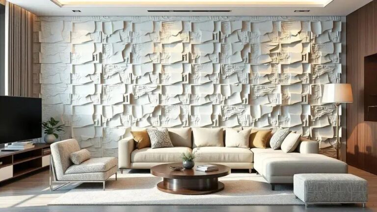 Revestimento 3D: Como Transformar suas Paredes com Estilo e Profundidade
