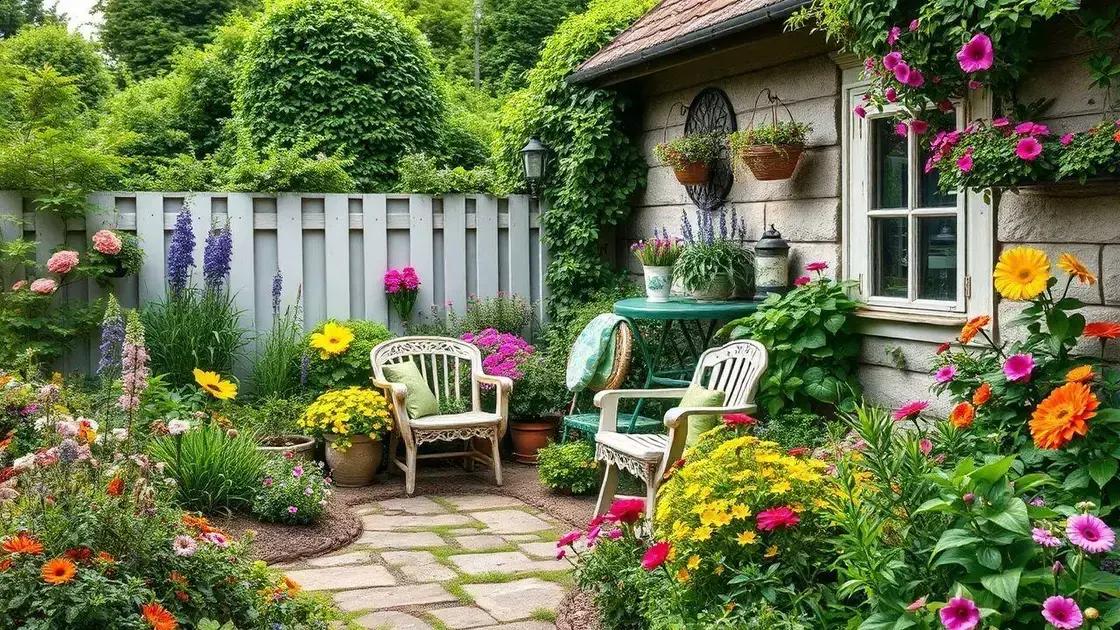 Benefícios de um Jardim de Cottage Benefícios de um Jardim de Cottage