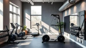 Como Criar um Espaço Fitness Elegante e Funcional em Casa