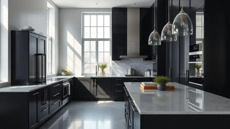 Cozinha Preta: Dicas para Decorar com Estilo e Sofisticação