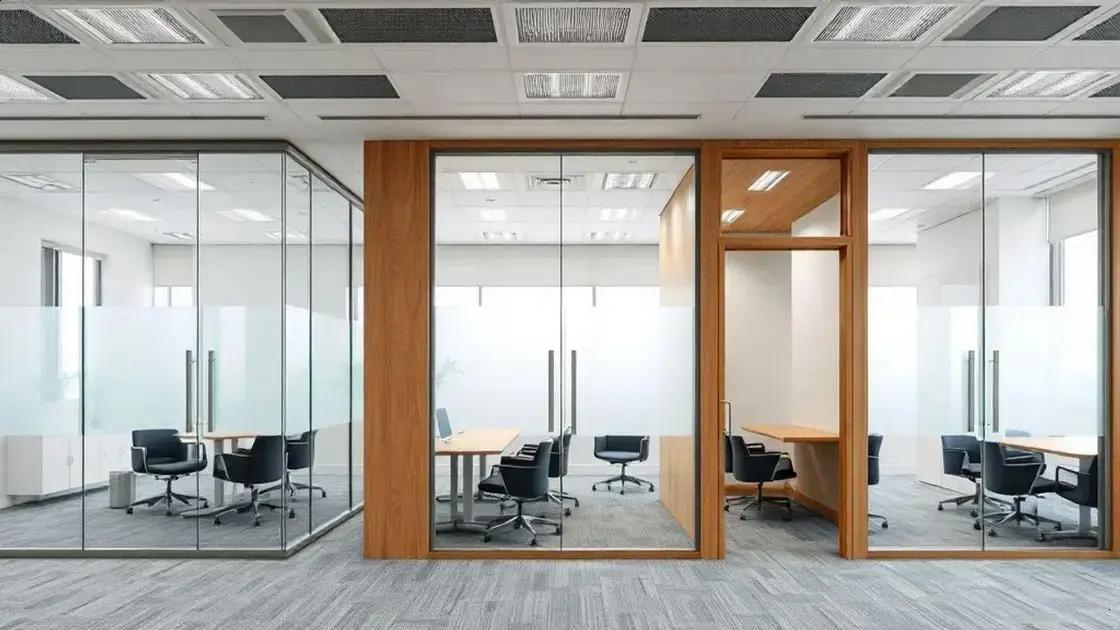 Materiais e Tendências para Divisórias