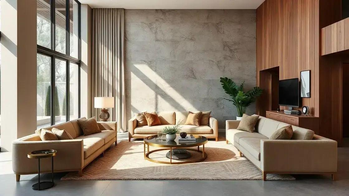 Uso de materiais nobres na decoração